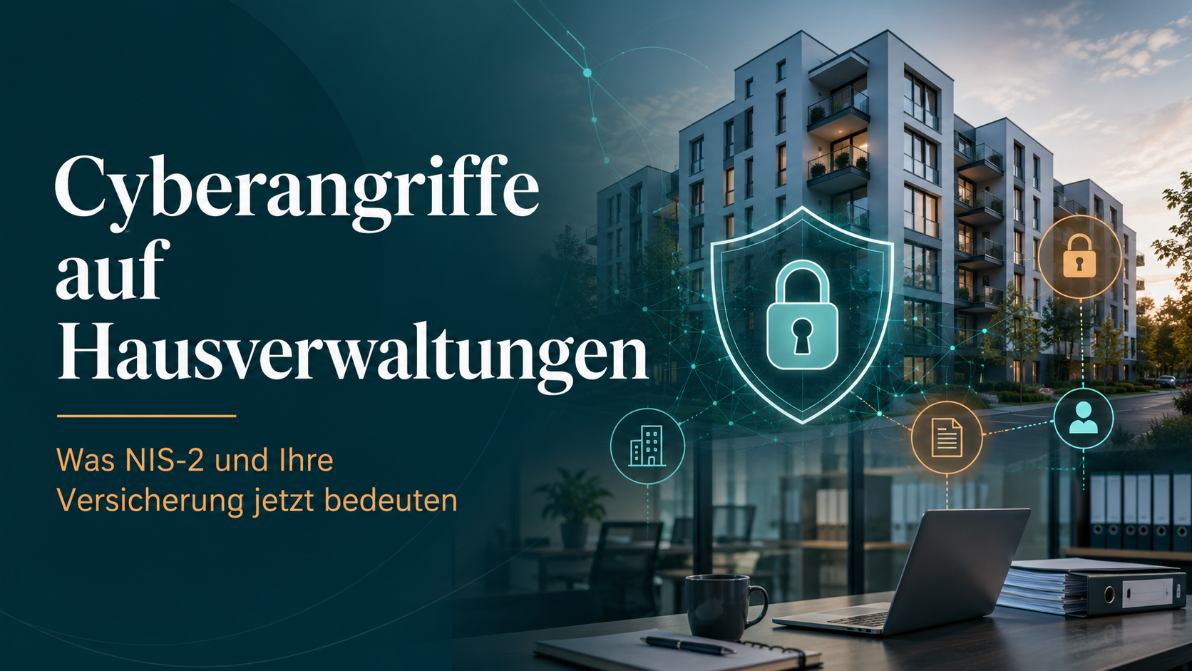Cyberangriff auf die Hausverwaltung: Was das Titelthema der Fachpresse für Ihre Police bedeutet