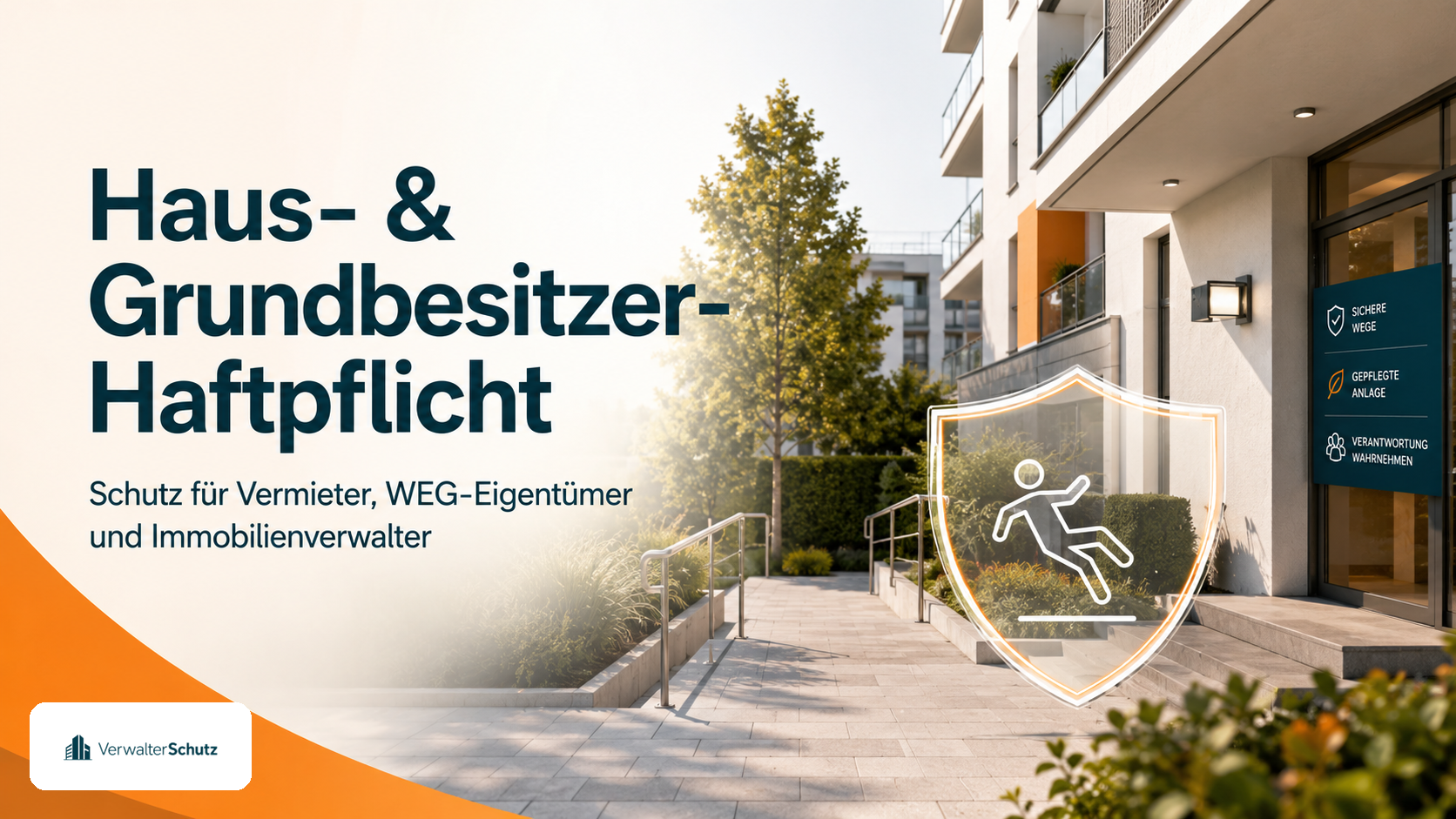 Haus- und Grundbesitzerhaftpflicht für Verwalter – Schutz bei Verletzung der Verkehrssicherungspflicht
