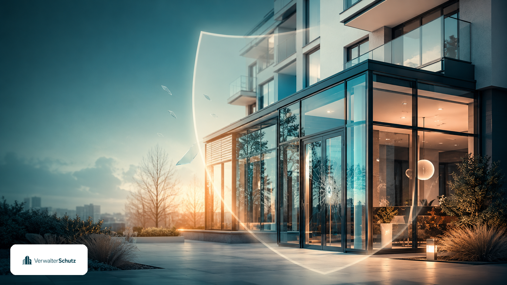 Glasversicherung für Hausverwalter – Schutz für Glasflächen, Fenster und Fassaden an Immobilien