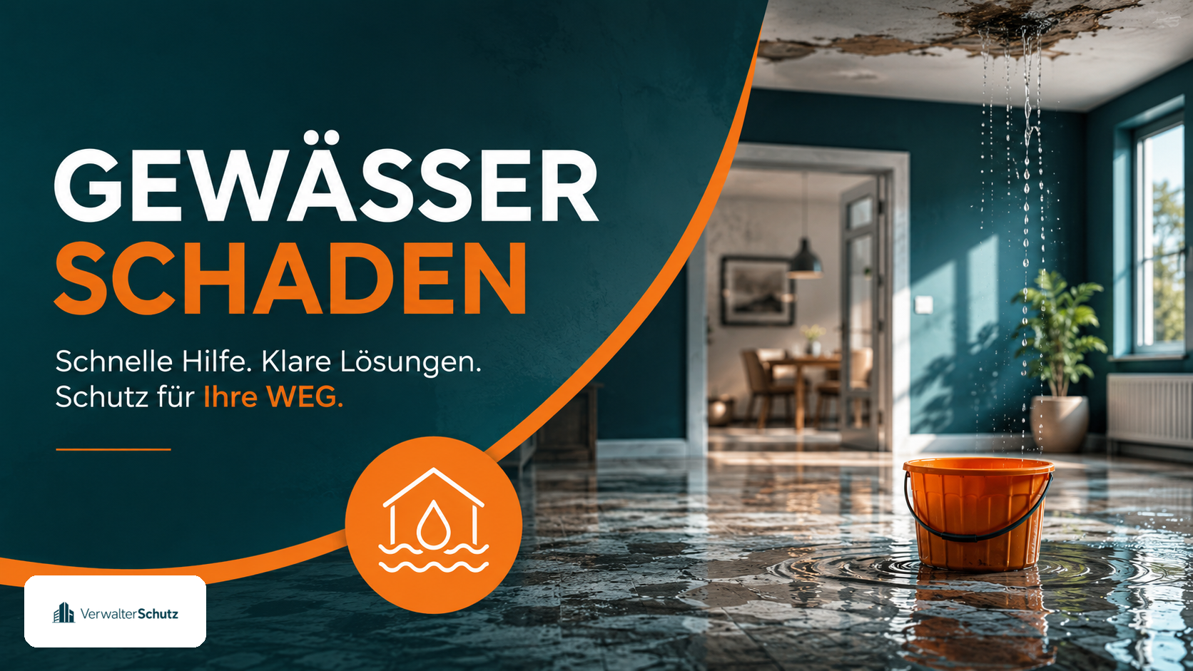 Gewässerschaden-Haftpflicht für Verwalter – Schutz bei Schäden durch wassergefährdende Anlagen in der WEG